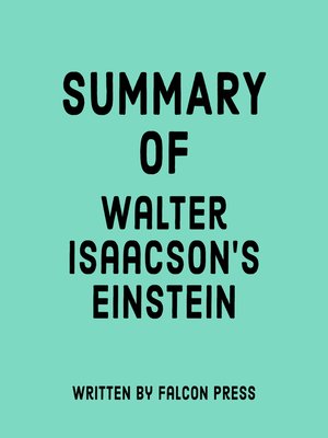 cover image of Summary of Walter Isaacson's Einstein
